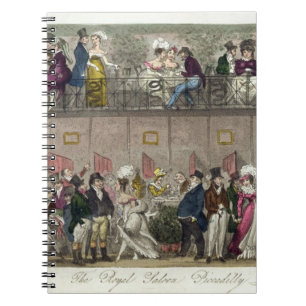 The Royal Saloon, Piccadilly, from 'The English Sp Spiral Notebook