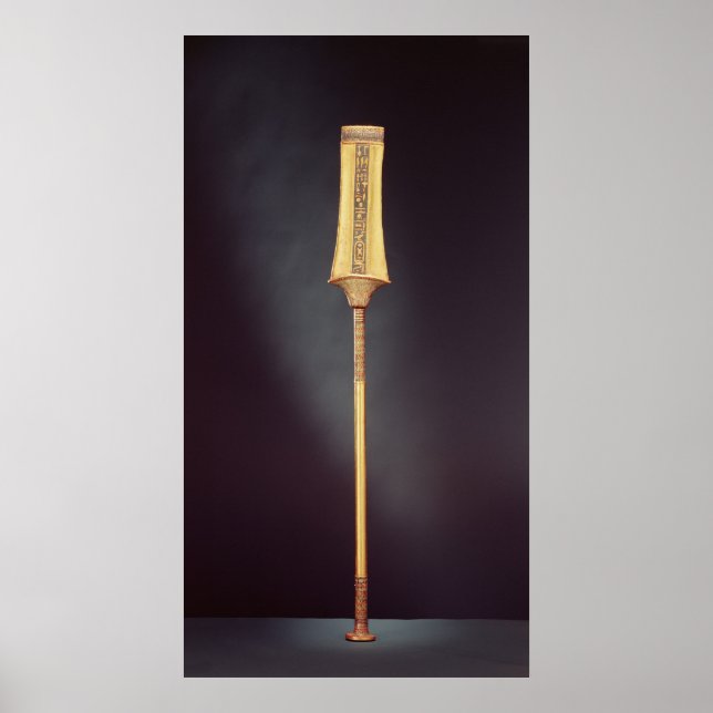 The royal scepter, from the Tomb of Poster (Front)