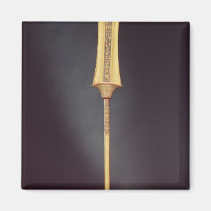 The royal sceptre, from the Tomb of Magnet
