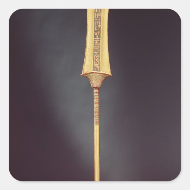 The royal sceptre, from the Tomb of Square Sticker (Front)