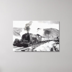 The Royal Scot, intercity locomotive Canvas Print