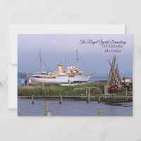 The Royal Yacht Dannebrog Greeting Card!