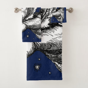 The Rubaiyat of Omar Khayyam Creation Bath Towel Set