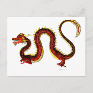 The Ruby Dragon Postcard