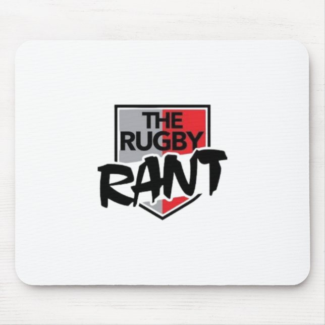 The Rugby Rant Mousepad (Front)