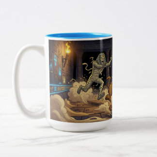 The Runaway Trio: Mummy Chase Mug