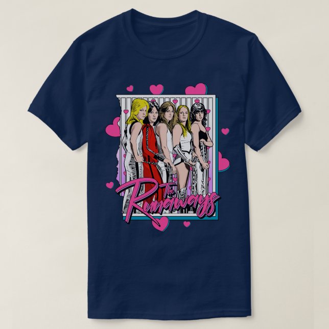 The Runaways Cherry Bomb T-Shirt (Design Front)