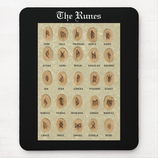 The Runes mousepad (Front)