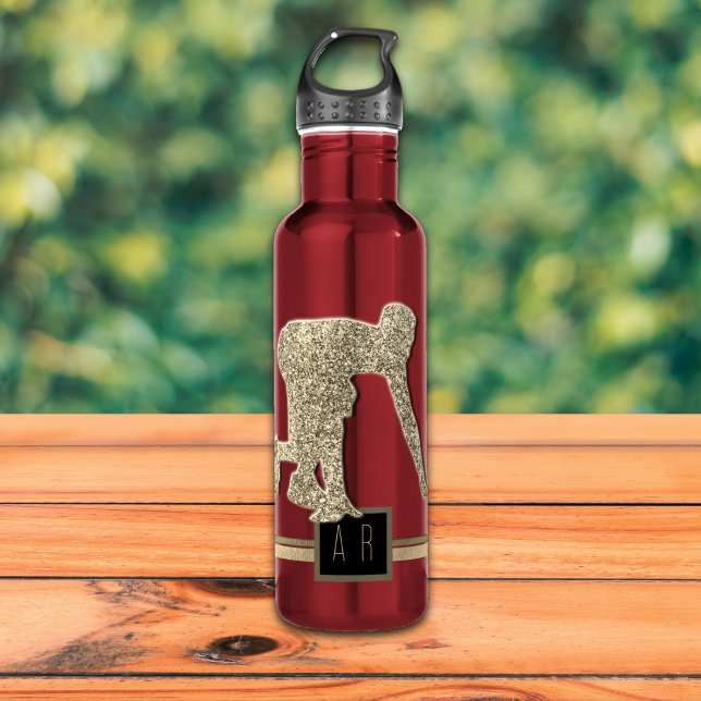 The runner -  Sports Monogrammed 710 Ml Water Bottle (Creator Uploaded)