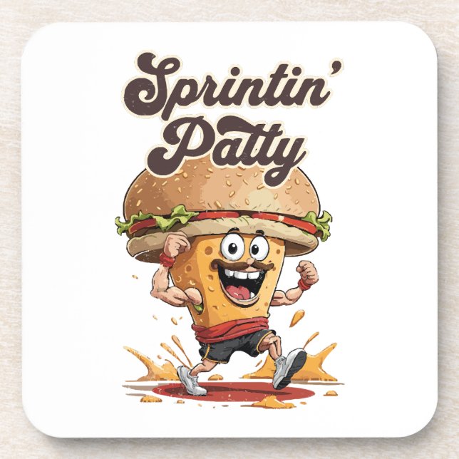 The Running Cheeseburger Coaster (Front)