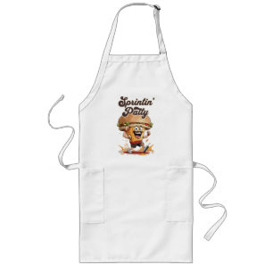 The Running Cheeseburger Long Apron