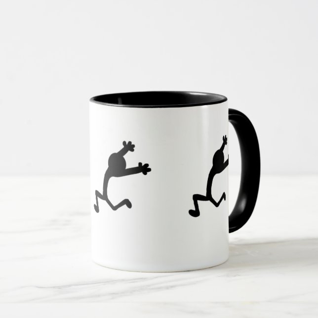 The Running Man Mug (Front Right)