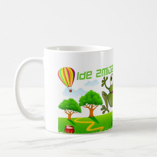 The Running Snake (Ide Zmija) Mug (Left)