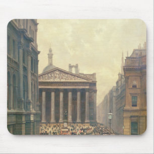 The Rush Hour by the Royal Exchange from Queen Mouse Pad