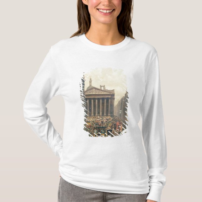 The Rush Hour by the Royal Exchange from Queen T-Shirt (Front)