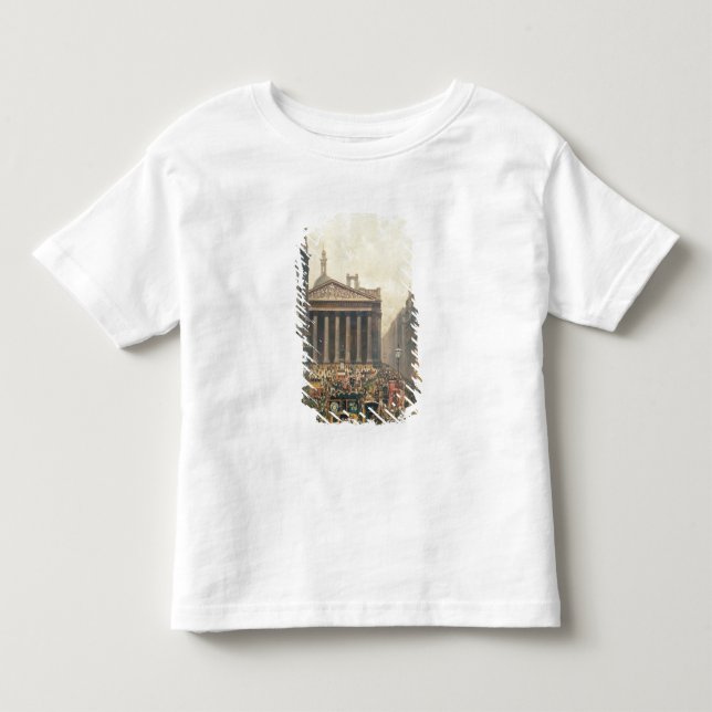 The Rush Hour by the Royal Exchange from Queen Toddler T-Shirt (Front)