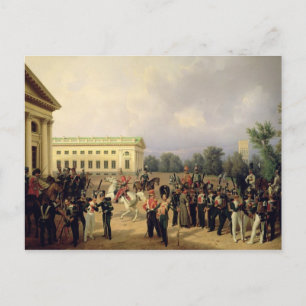 The Russian Guard in Tsarskoye Selo Postcard