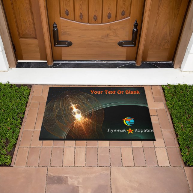 The Russian Moon Landing Doormat (Outdoor)
