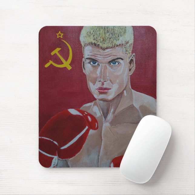 The Russian Painting by Alfred Fox Mouse Pad (With Mouse)