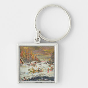 The Russian Winter, 1900-10 Key Ring