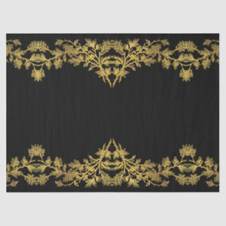 The Rustic Black Gold Collection - Tissue Paper