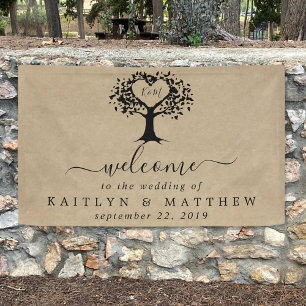 The Rustic Heart Tree Wedding Collection Banner