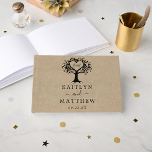 The Rustic Heart Tree Wedding Collection Guest Book