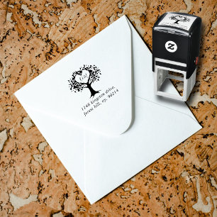 The Rustic Heart Tree Wedding Collection Self-inking Stamp