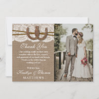 The Rustic Horseshoe Wedding Collection Photo