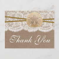 The Rustic Sand Dollar Beach Wedding Collection