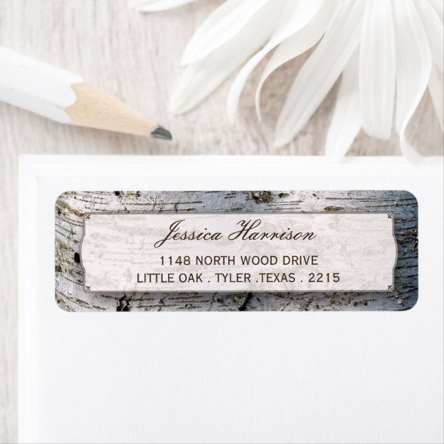 The Rustic Silver Birch Tree Wedding Collection (Insitu)