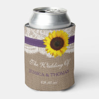 The Rustic Sunflower Wedding Collection - Purple