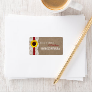 The Rustic Sunflower Wedding Collection - Red Label