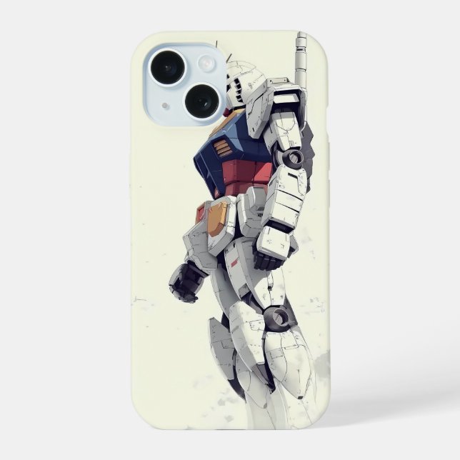 The RX-78-2 Gundam iPhone 15 Case (Back)