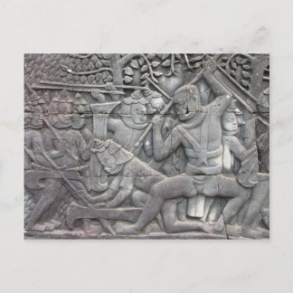 The Sack of Angkor Postcard