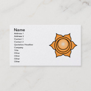 The Sacral Chakra Business Card