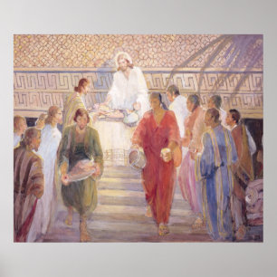 The Sacrament, 1950–51, Minerva Teichert (1888 Poster