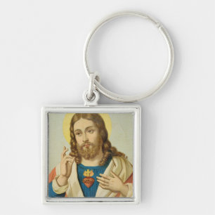 The Sacred Heart Key Ring