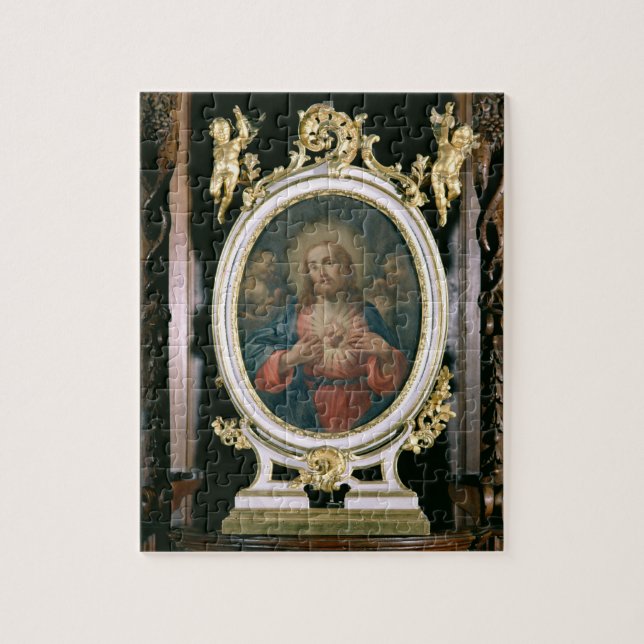The Sacred Heart of Christ, from the Boarding Scho Jigsaw Puzzle (Vertical)