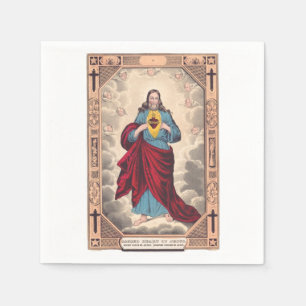 The Sacred Heart of Jesus Napkin