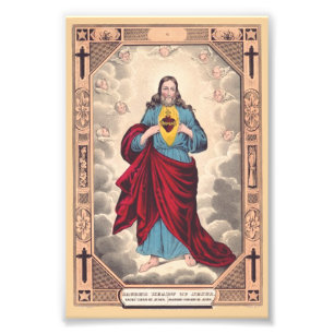 The Sacred Heart of Jesus Photo Print