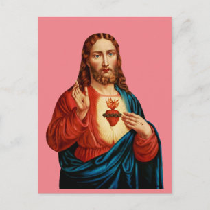 The Sacred Heart of Jesus Postcard