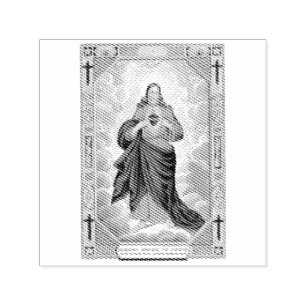The Sacred Heart of Jesus Self-inking Stamp