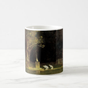 The Sacred Wood by Arnold Bocklin, Vintage Art Coffee Mug