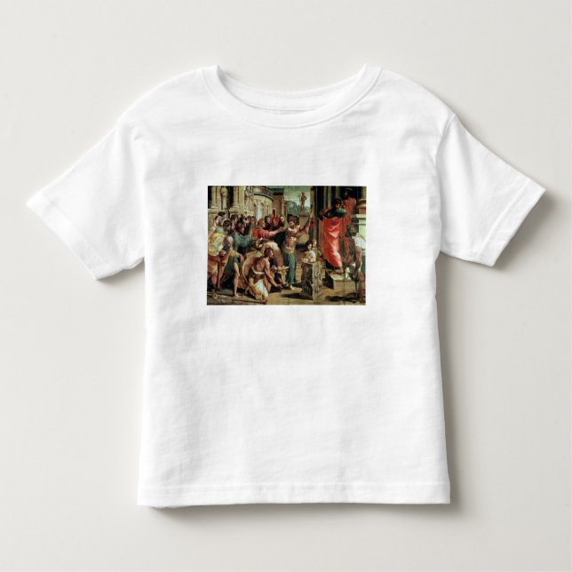 The Sacrifice at Lystra (cartoon for the Sistine C Toddler T-Shirt (Front)