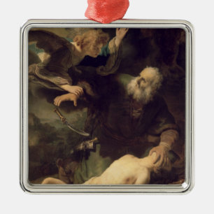 The Sacrifice of Abraham, 1635 Metal Tree Decoration