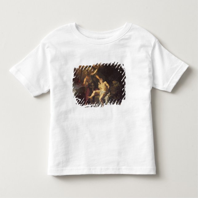 The Sacrifice of Isaac, 1616 Toddler T-Shirt (Front)