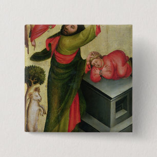 The Sacrifice of Isaac from the High Altar 15 Cm Square Badge