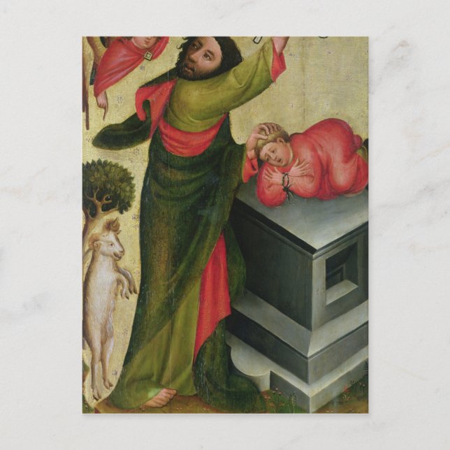 The Sacrifice of Isaac from the High Altar Postcard (Front)