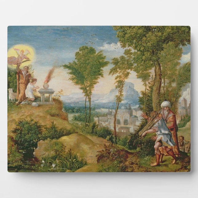 The Sacrifice of Isaac Plaque (Front)